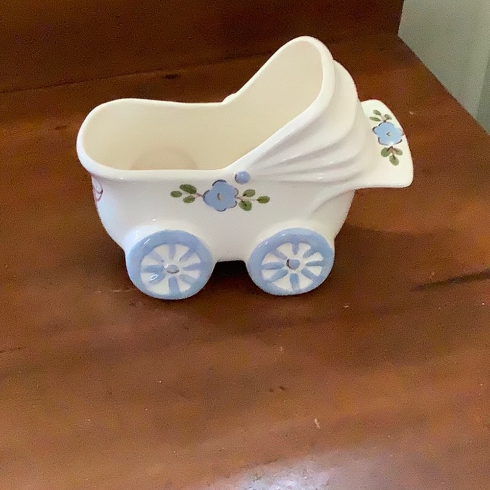 Vintage Buggy Planter